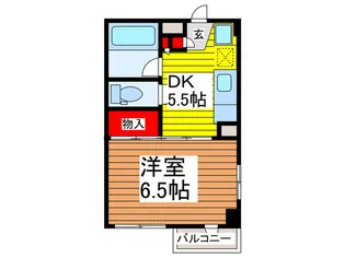 ルミエ-ル【3階】の間取り