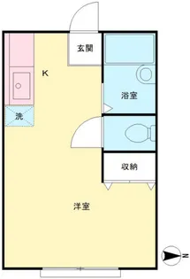 パークコート芦花【2階】の間取り