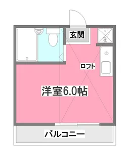ロアールボネA棟【2階】の間取り