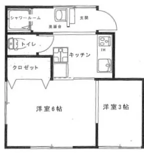 メゾン啓真【2階】の間取り