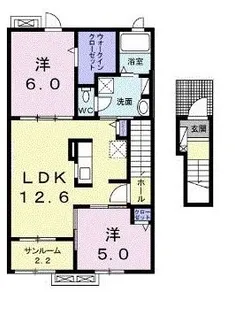 グランフォルム【2階】の間取り