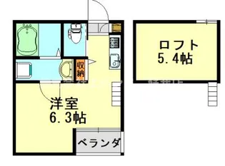コティ【2階】の間取り