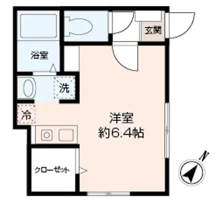 うわまちハイツ【1階】の間取り