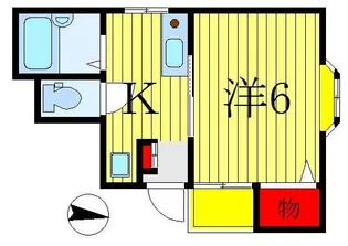 ミストハオス【3階】の間取り