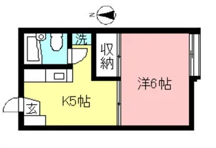 グリーンハイム【2階】の間取り