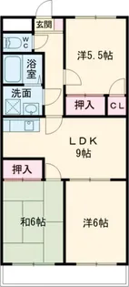 ラトゥール西阿倉川【6階】の間取り