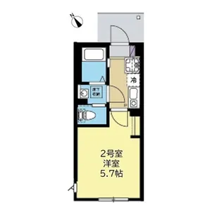 方舟追浜【1階】の間取り