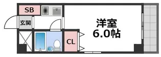 メゾン ド ソヌリー【4階】の間取り