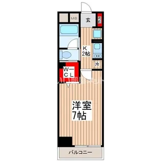 グラッドレクト【3階】の間取り