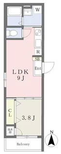 Primavera 南巽【2階】の間取り