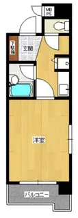 トーカン大江キャステール【8階】の間取り