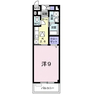 フォレスト フィールド【1階】の間取り