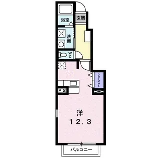 アルカンシエル【1階】の間取り