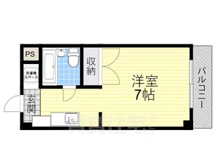 メゾンフロンティア【3階】の間取り