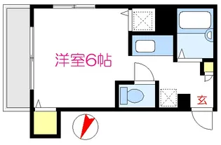 リバーハイツ5【2階】の間取り