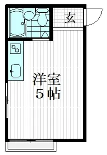 小山台コーポ【2階】の間取り