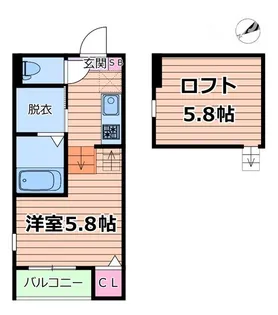NEXSTAGE大桐【2階】の間取り