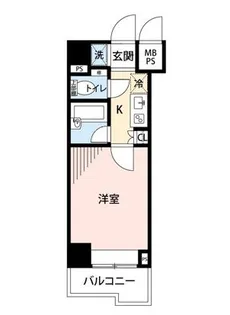ルーブル南池袋【6階】の間取り