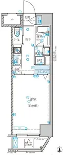 ベルシード森下【3階】の間取り