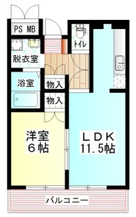 アスリート5【1階】の間取り