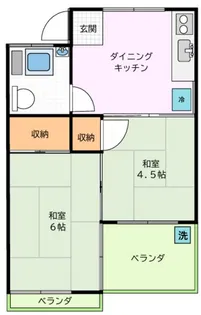 武田ビル【3階】の間取り