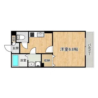 ALEGRIA泉佐野鶴原South【3階】の間取り