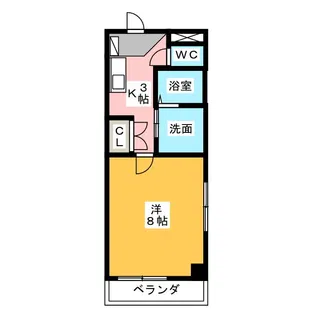 マーブルミニ【2階】の間取り