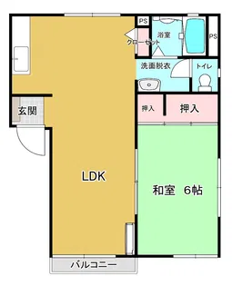 ドリームT&T【2階】の間取り
