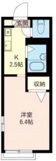 グランシード滝野川C【1階】の間取り