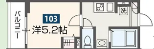 MELDIA新小岩IV【1階】の間取り