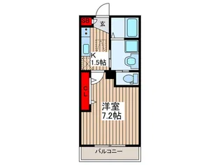 RIS伍番館【1階】の間取り