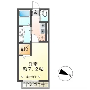 スカイハイツみなみ野【1階】の間取り