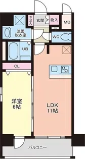 meLiV一宮八幡【5階】の間取り