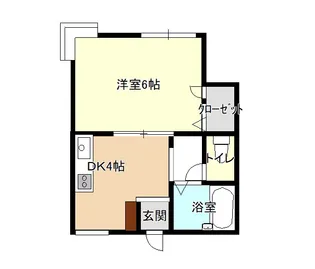 ピュア田中【2階】の間取り