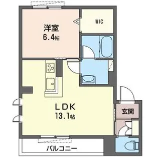 フェリシード【2階】の間取り