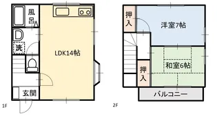 静岡県静岡市駿河区国吉田4【一戸建】の間取り