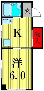 ビラ128【1階】の間取り