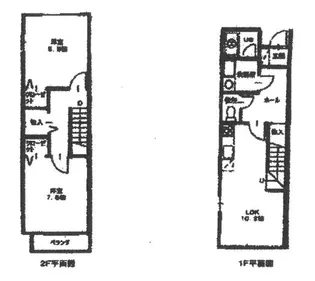 愛知県名古屋市緑区滝ノ水4【アパート】の間取り