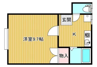 ビバリーヒルズVI【1階】の間取り