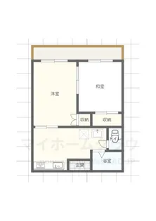 れいろうハイツ【1階】の間取り