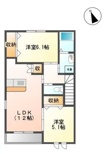 Palace Eymu(パレス アイム)【2階】の間取り