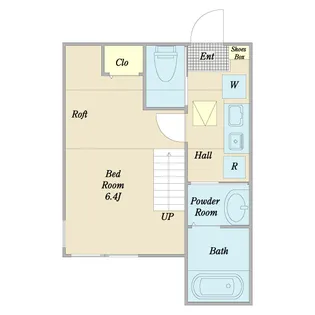 プレミア妙蓮寺【1階】の間取り