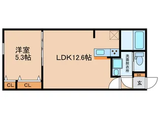 ルオーレ上北沢駅前【2階】の間取り