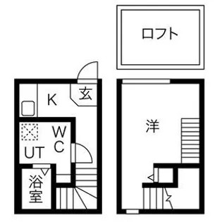 Paramount Life【1階】の間取り