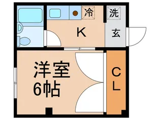 松が丘第二エトワールマンション【1階】の間取り