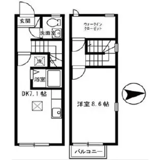 River Village【1階】の間取り