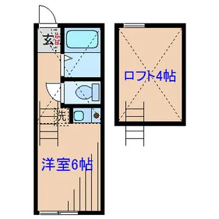 横浜ヒルズ【2階】の間取り
