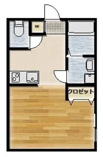 ネモフィラ青井【2階】の間取り