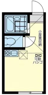 ユナイト南太田バルト・ロメオ【1階】の間取り