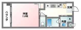 ヒルトップクローバー【6階】の間取り